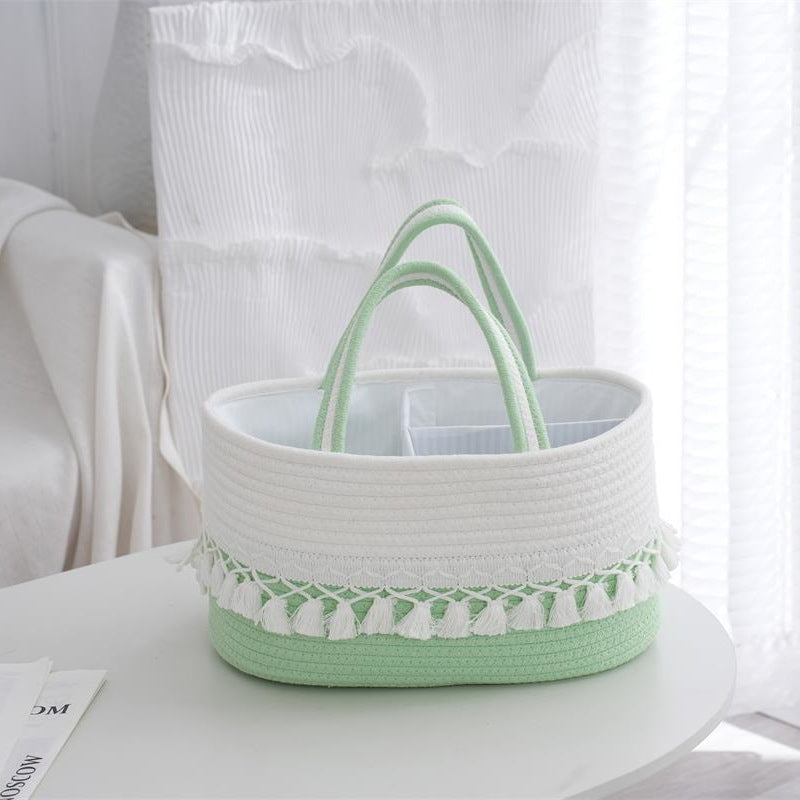 Storage Basket Light Grey Beige | Kelmera