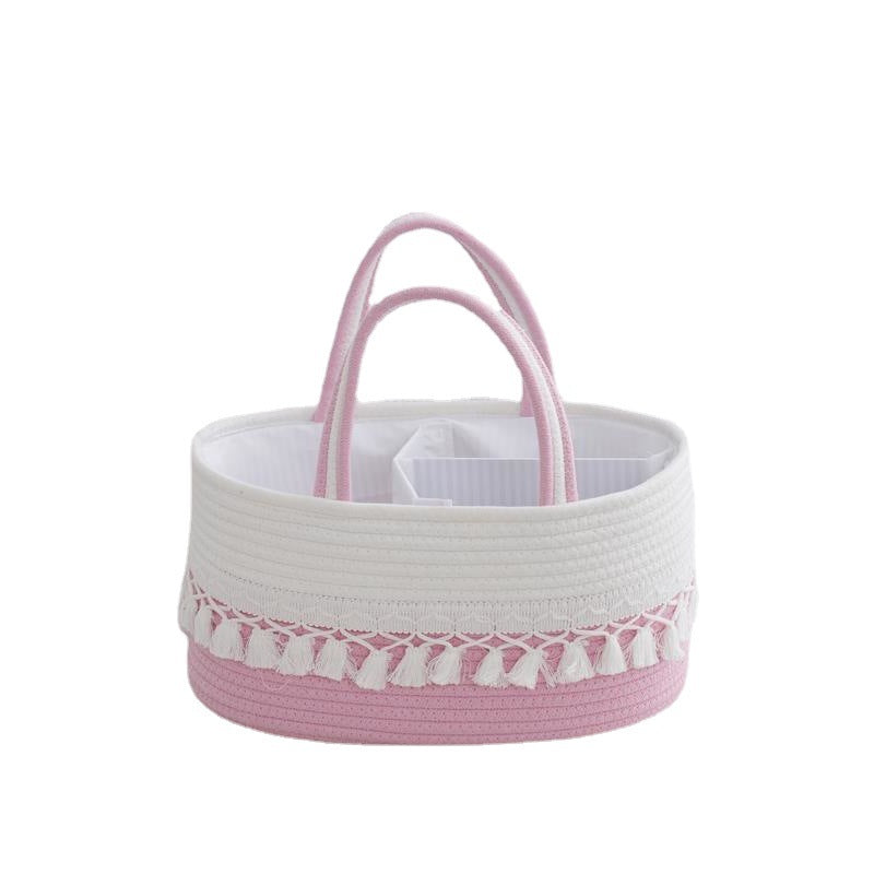 Storage Basket Light Grey Beige | Kelmera