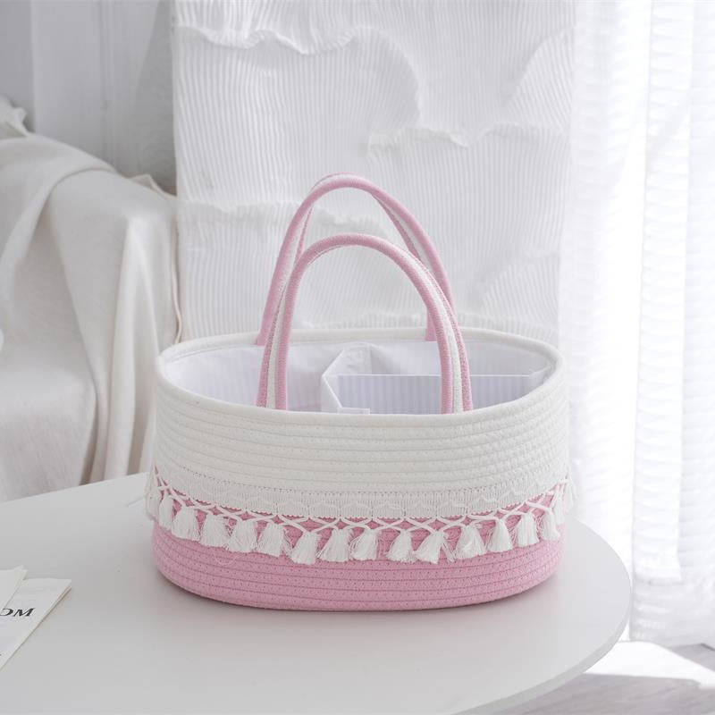 Storage Basket Light Grey Beige | Kelmera