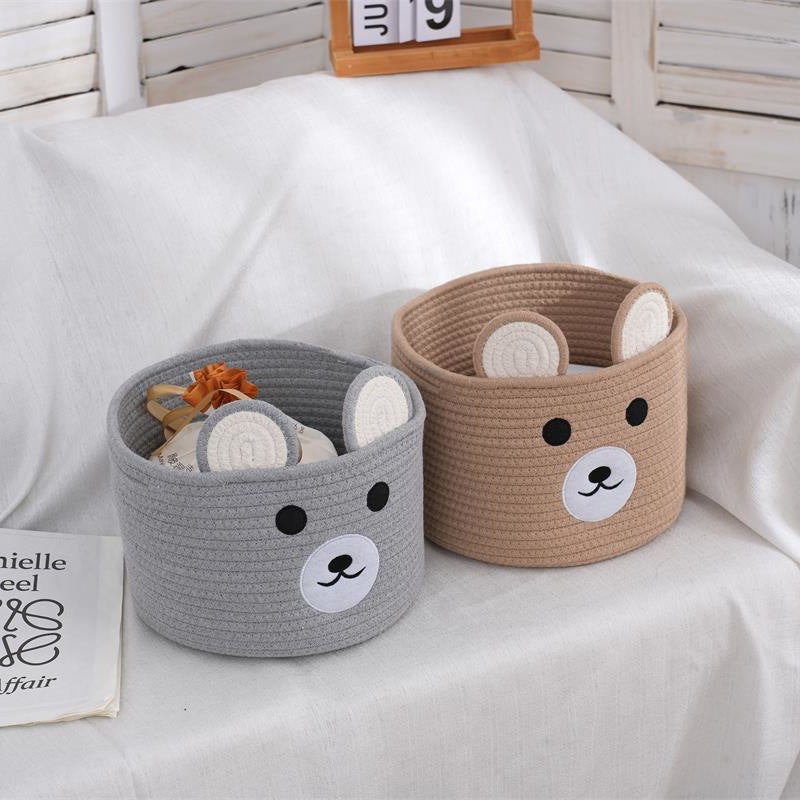 Storage Basket Light Grey | Kelmera