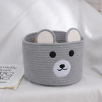 Storage Basket Light Grey | Kelmera