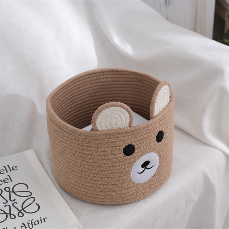 Storage Basket Light Grey | Kelmera
