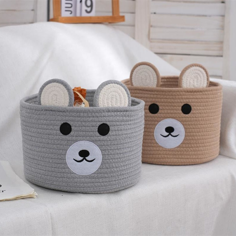 Storage Basket Light Grey | Kelmera