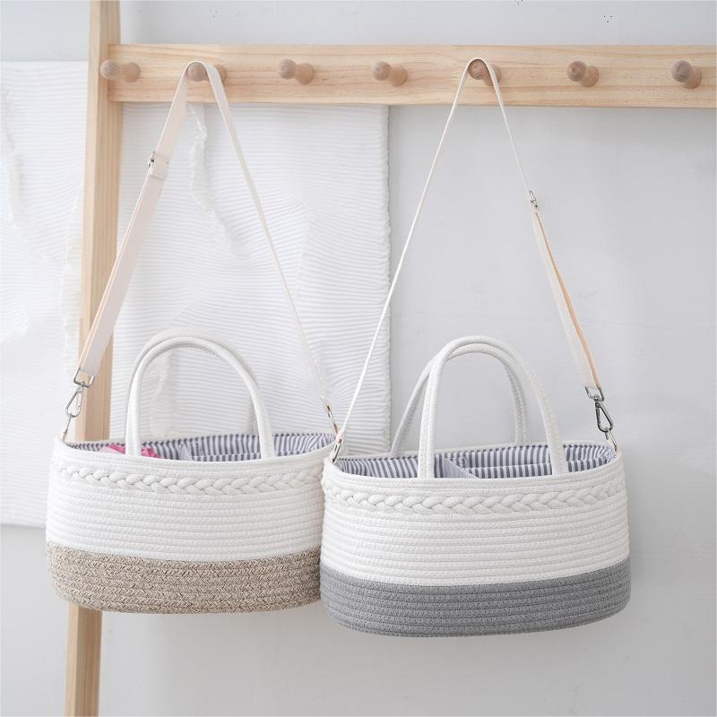 Storage Basket Linen 14 9 7 Inch Gray | Kelmera