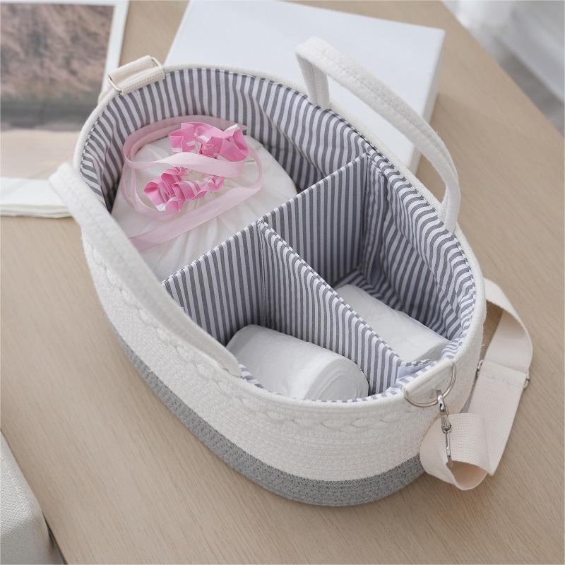 Storage Basket Linen 14 9 7 Inch Gray | Kelmera