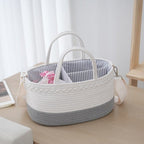 Storage Basket Linen 14 9 7 Inch Gray | Kelmera
