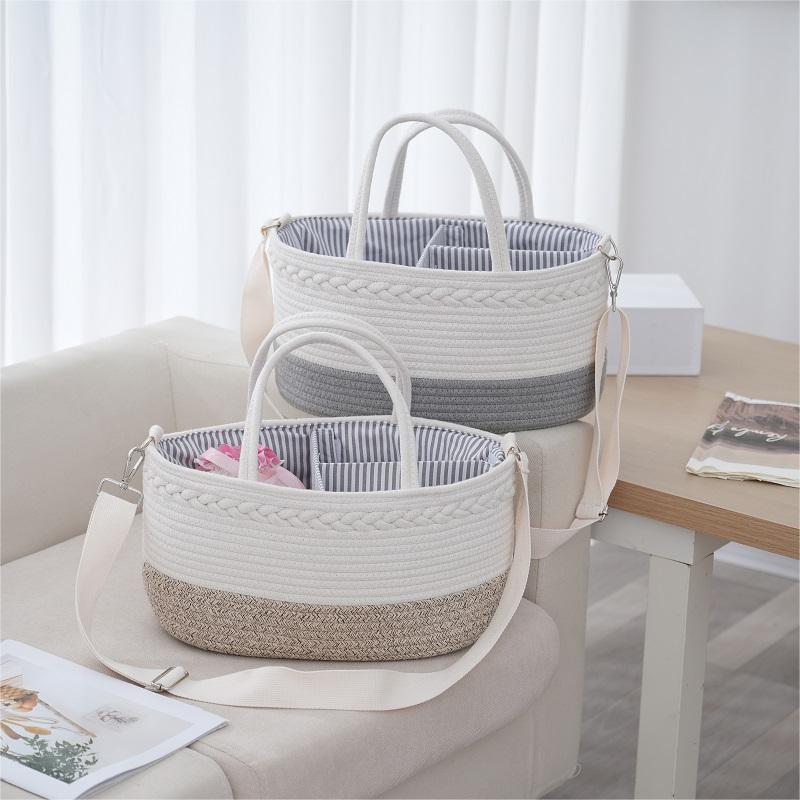 Storage Basket Linen 14 9 7 Inch Gray | Kelmera