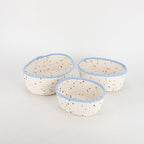 Storage Basket made of Natural Cotton Fabric with Colorful Dots | Kelmera