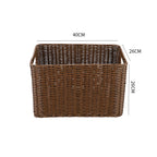 Storage Basket made of Natural Rattan Brown Khaki | Kelmera