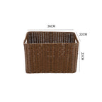 Storage Basket made of Natural Rattan Brown Khaki | Kelmera