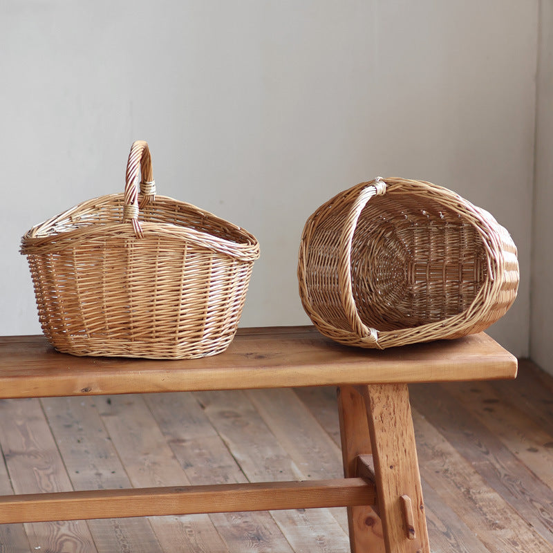 Storage Basket made of Natural Rattan | Kelmera