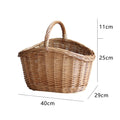 Storage Basket made of Natural Rattan | Kelmera