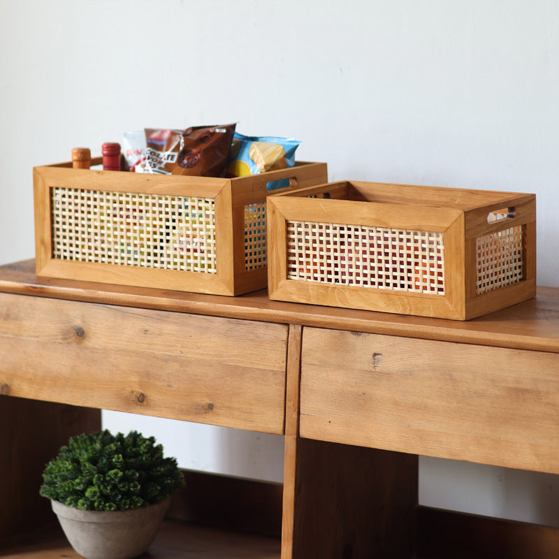 Storage Basket made of Natural Wood | Kelmera