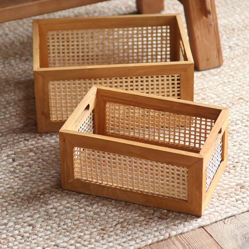 Storage Basket made of Natural Wood | Kelmera