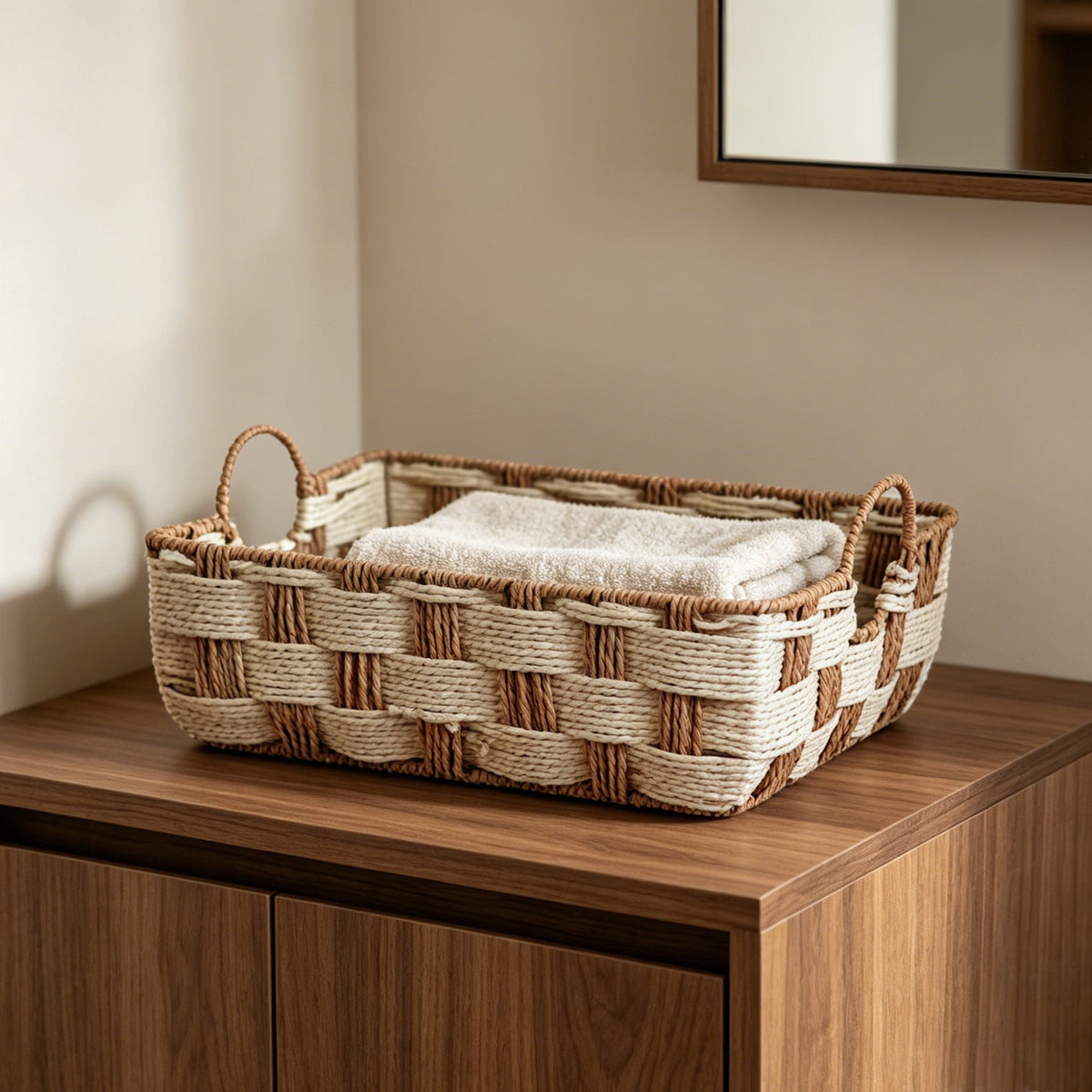 Storage Basket made of Woven Material | Kelmera