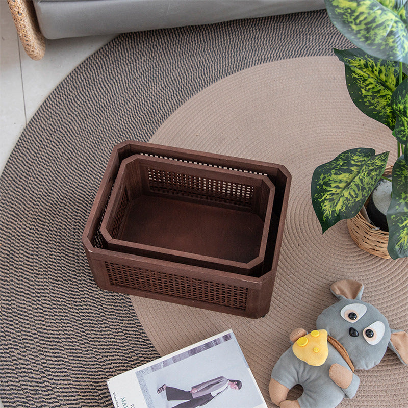 Storage Basket Molded Plastic | Kelmera