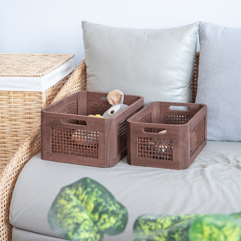 Storage Basket Molded Plastic | Kelmera