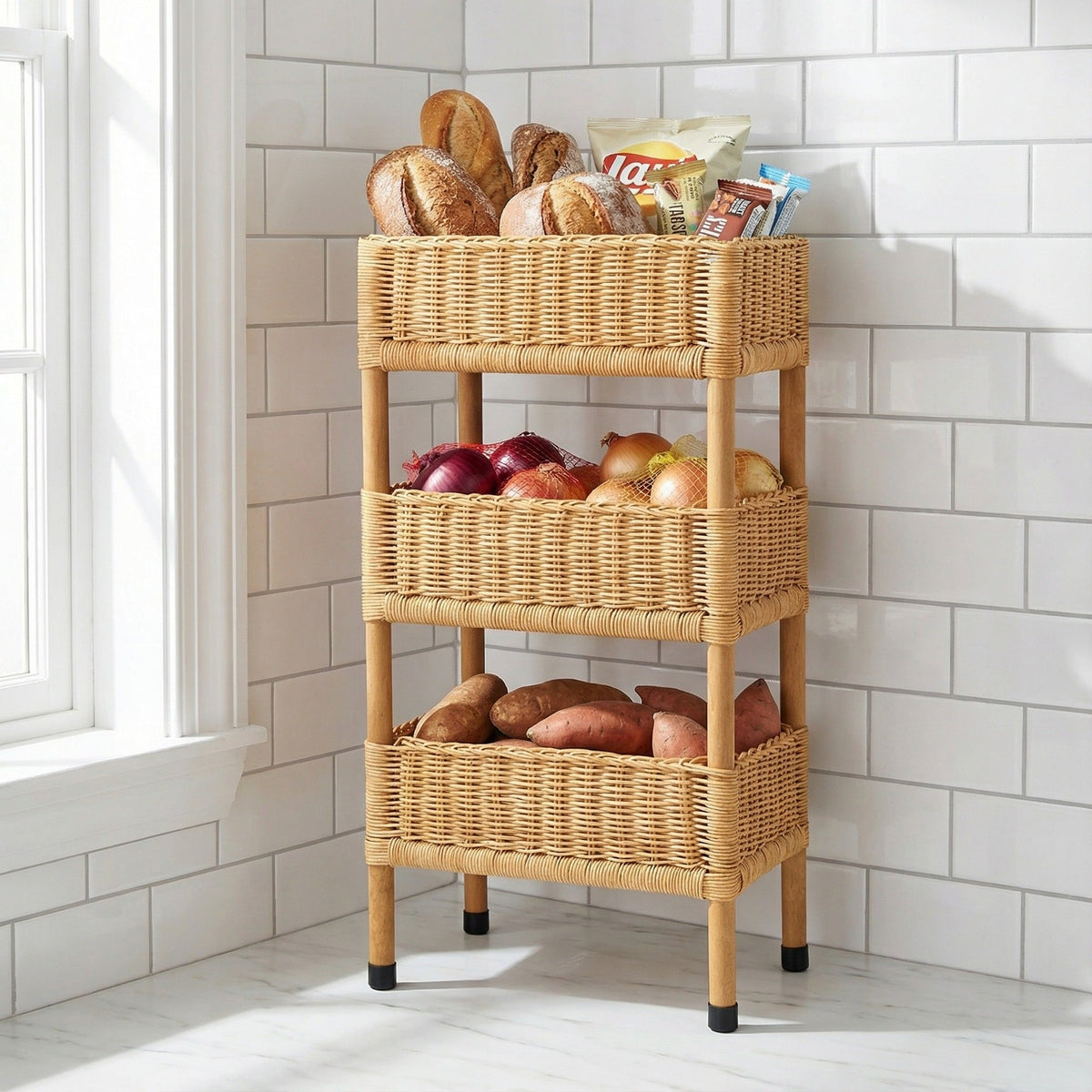 Storage Basket Nature Khaki | Kelmera