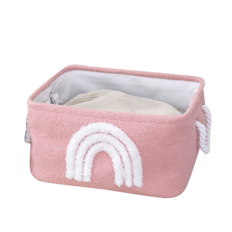 Storage Basket Pink Khaki | Kelmera