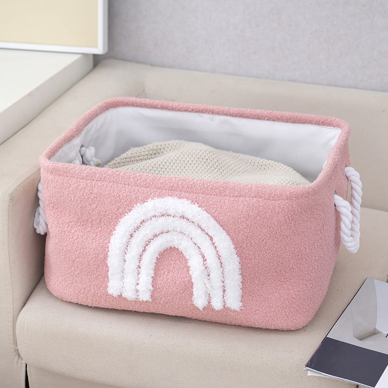 Storage Basket Pink Khaki | Kelmera