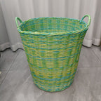 Storage Basket Pink Light Green | Kelmera