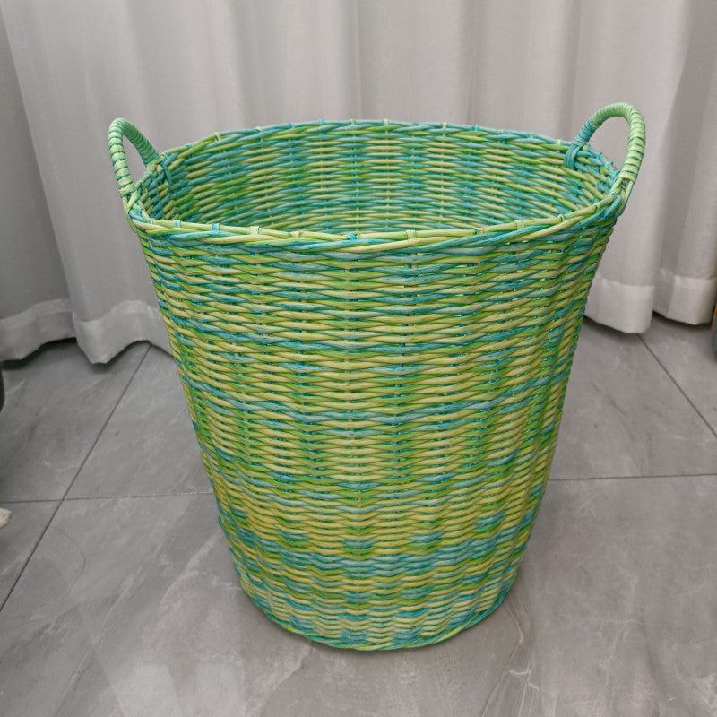 Storage Basket Pink Light Green | Kelmera