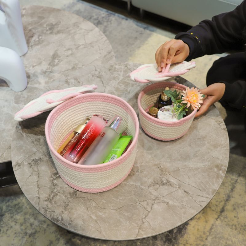 Storage Basket Pink Orange | Kelmera