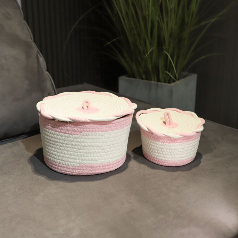 Storage Basket Pink Orange | Kelmera