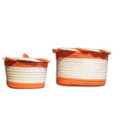 Storage Basket Pink Orange | Kelmera