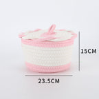 Storage Basket Pink Orange | Kelmera