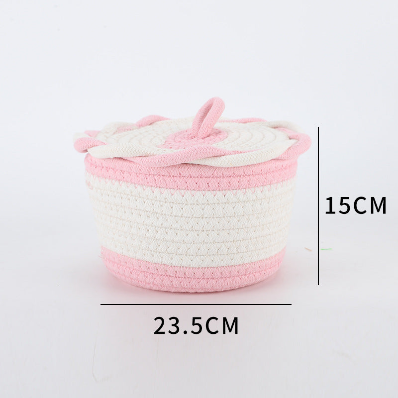 Storage Basket Pink Orange | Kelmera