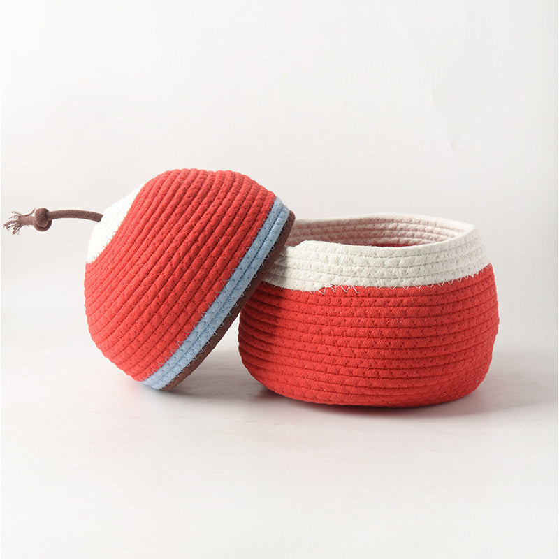 Storage Basket Pink Red | Kelmera