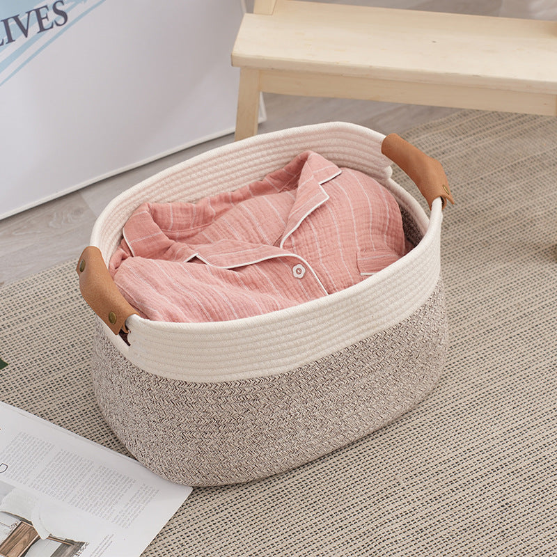 Storage Basket Red Distinctive Decorative Design | Kelmera