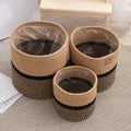 Storage Basket Set Soft Textile Molded Plastic | Kelmera