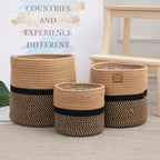 Storage Basket Set Soft Textile Molded Plastic | Kelmera