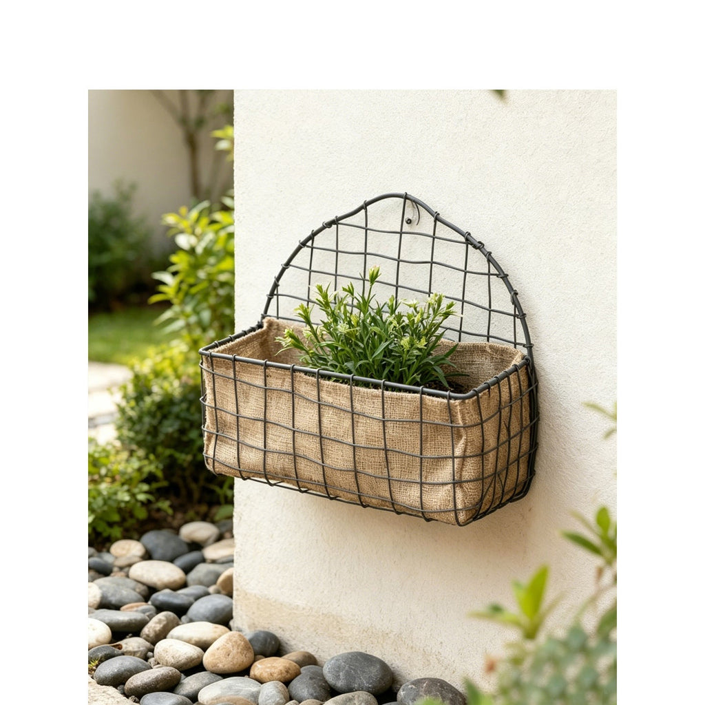 Storage Basket Soft Textile Metal | Kelmera