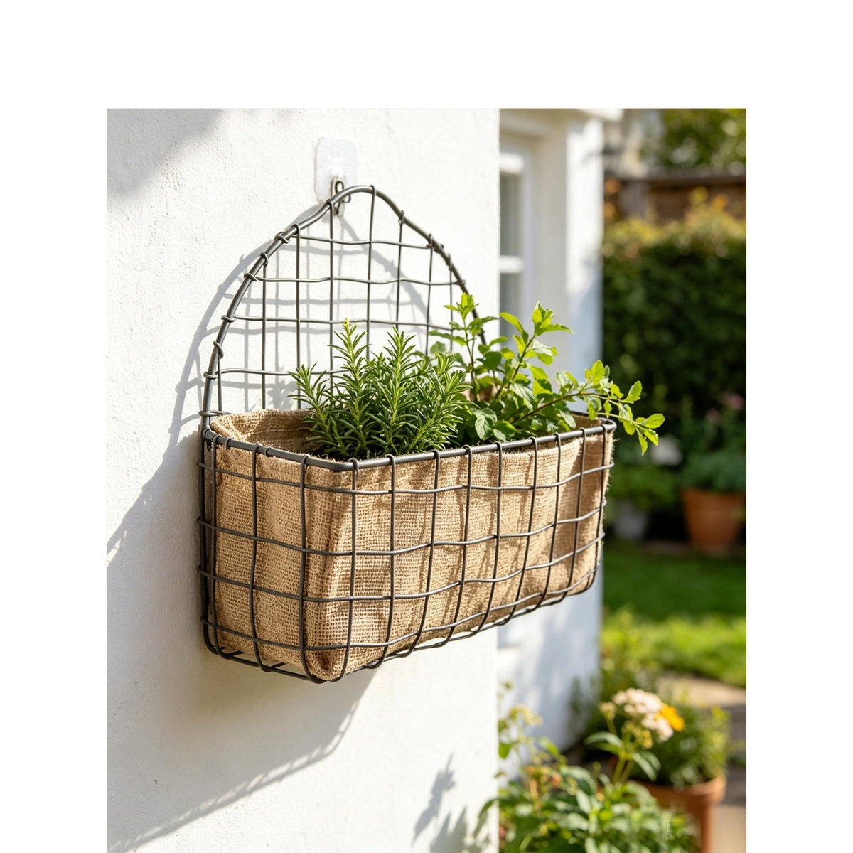 Storage Basket Soft Textile Metal | Kelmera