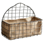 Storage Basket Soft Textile Metal | Kelmera