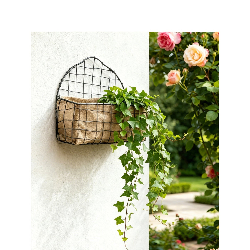 Storage Basket Soft Textile Metal | Kelmera