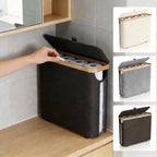 Storage Basket Soft Textile Wood | Kelmera