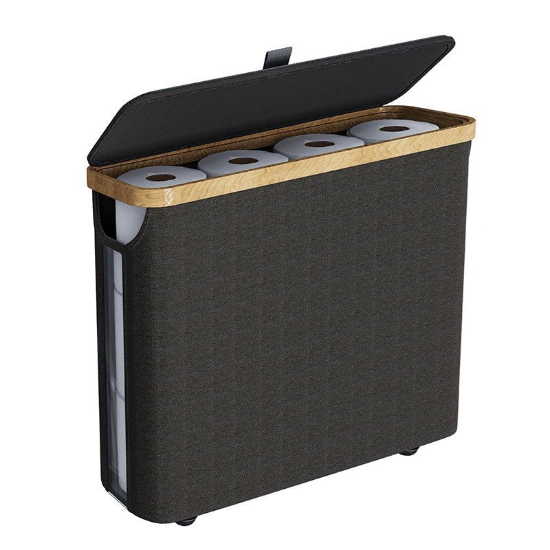 Storage Basket Soft Textile Wood | Kelmera
