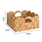 Storage Basket Square Beige | Kelmera
