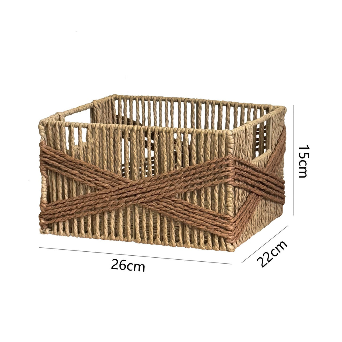 Storage Basket Two Pieces Small Large Functional | Kelmera