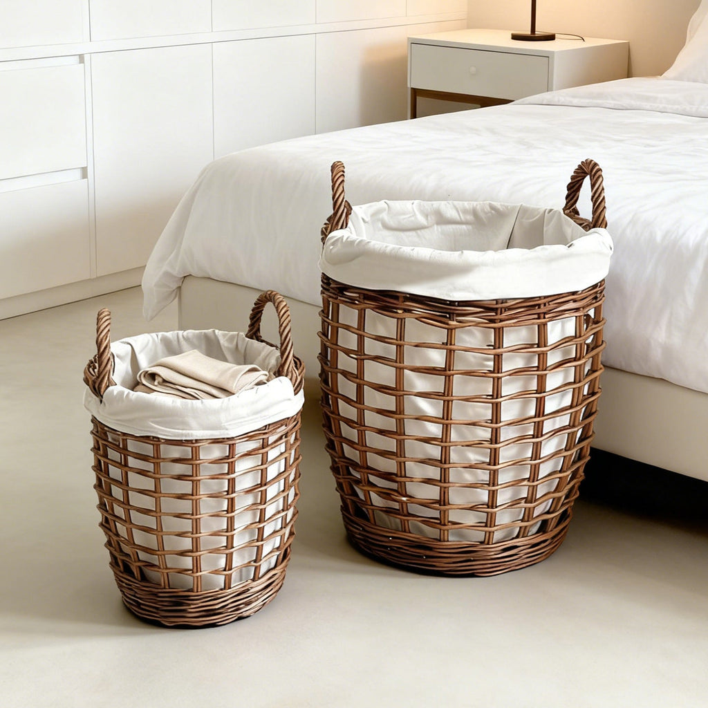 Storage Basket Two Pieces Small Large | Kelmera