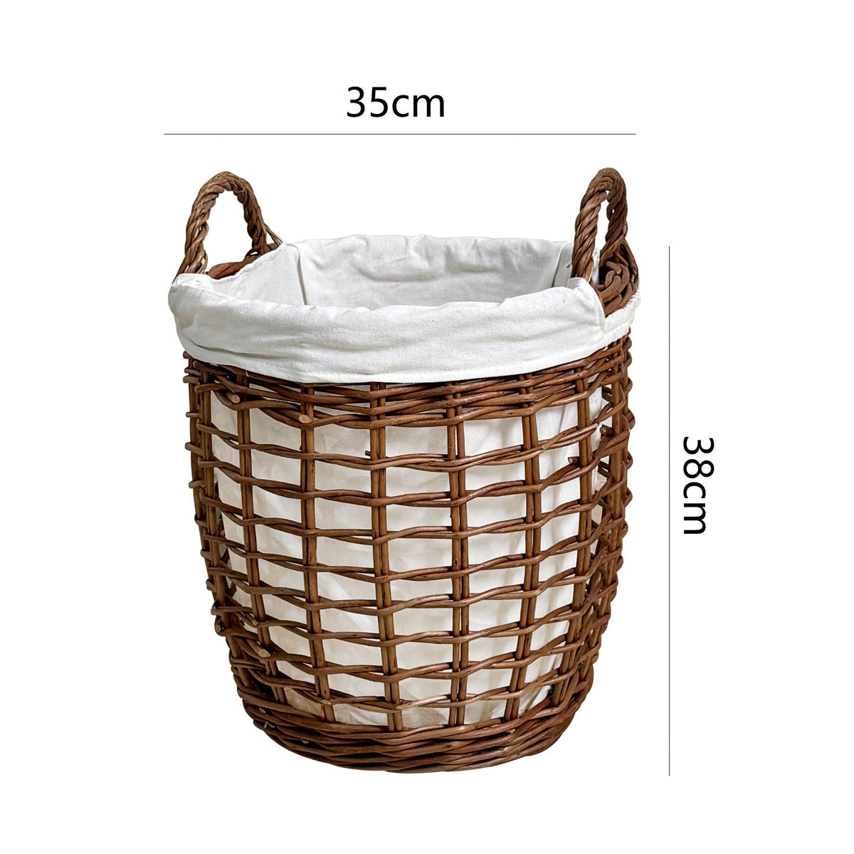 Storage Basket Two Pieces Small Large | Kelmera