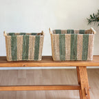 Storage Basket Two Pieces Small Large Solution | Kelmera