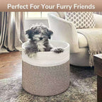 Storage Basket White Flax | Kelmera