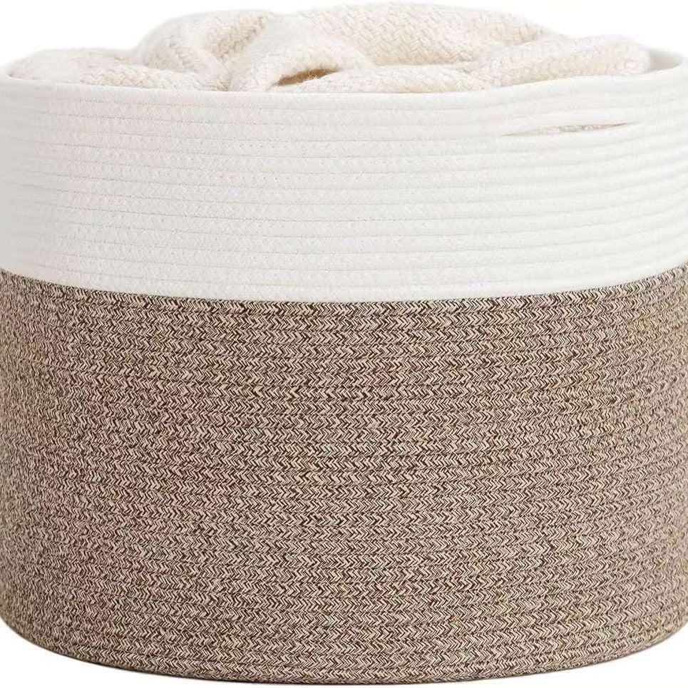 Storage Basket White Flax | Kelmera