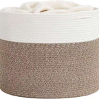 Storage Basket White Flax | Kelmera