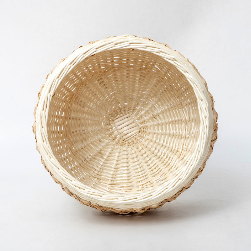 Storage Basket White Green | Kelmera